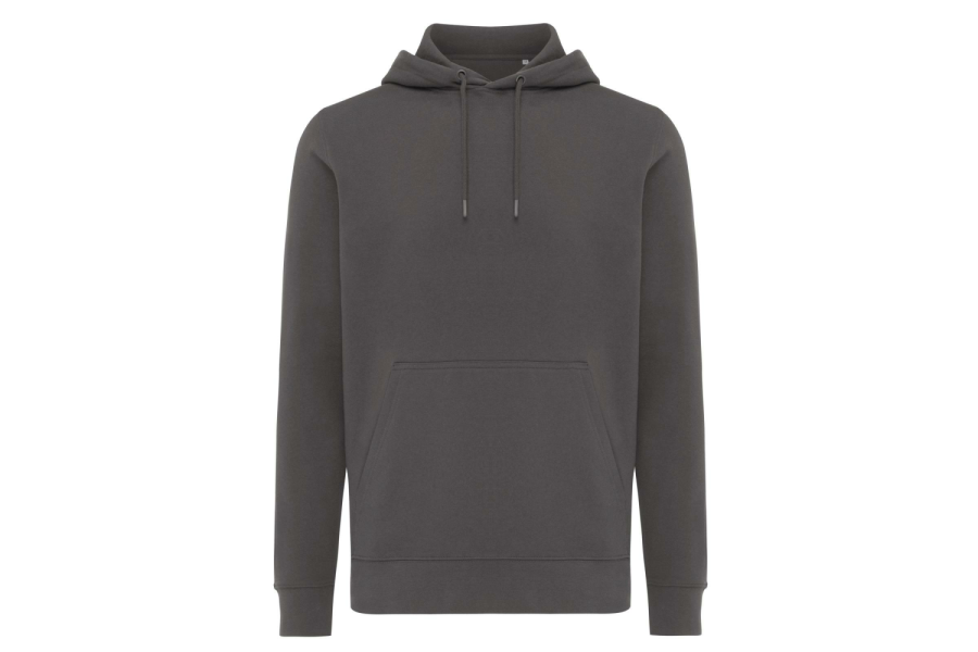 Sweat à capuche léger Iqoniq Rila en coton recyclé: Poitrine gauche