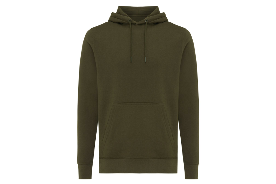 Sweat à capuche léger Iqoniq Rila en coton recyclé: Avant du produit