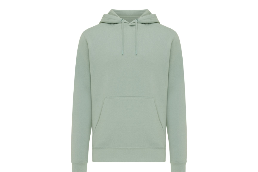 Sweat à capuche léger Iqoniq Rila en coton recyclé: Poitrine droite