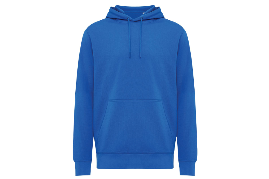 Sweat à capuche léger Iqoniq Rila en coton recyclé: Poche