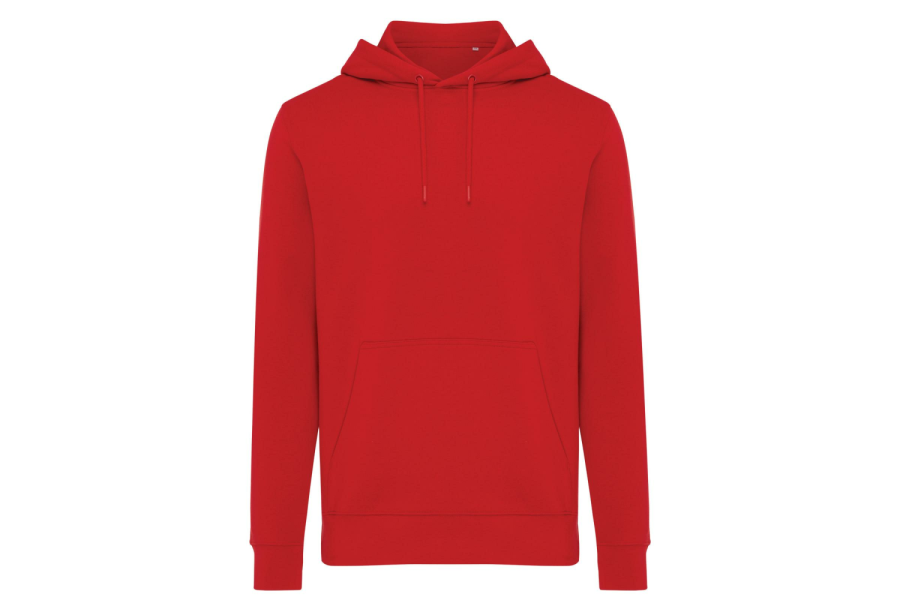 Sweat à capuche léger Iqoniq Rila en coton recyclé: Manche droite