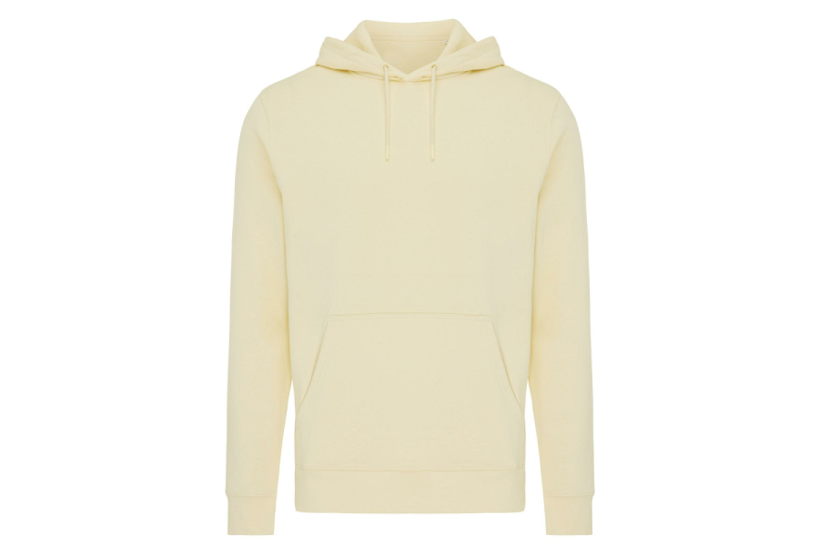 Sweat à capuche léger Iqoniq Rila en coton recyclé: Avant du produit
