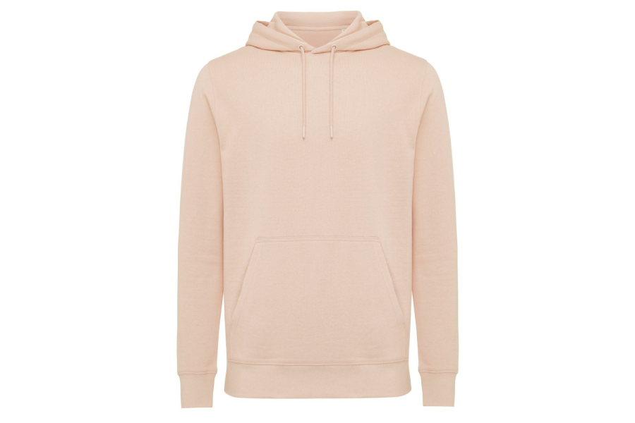 Sweat à capuche léger Iqoniq Rila en coton recyclé: Intérieur de l’encolure