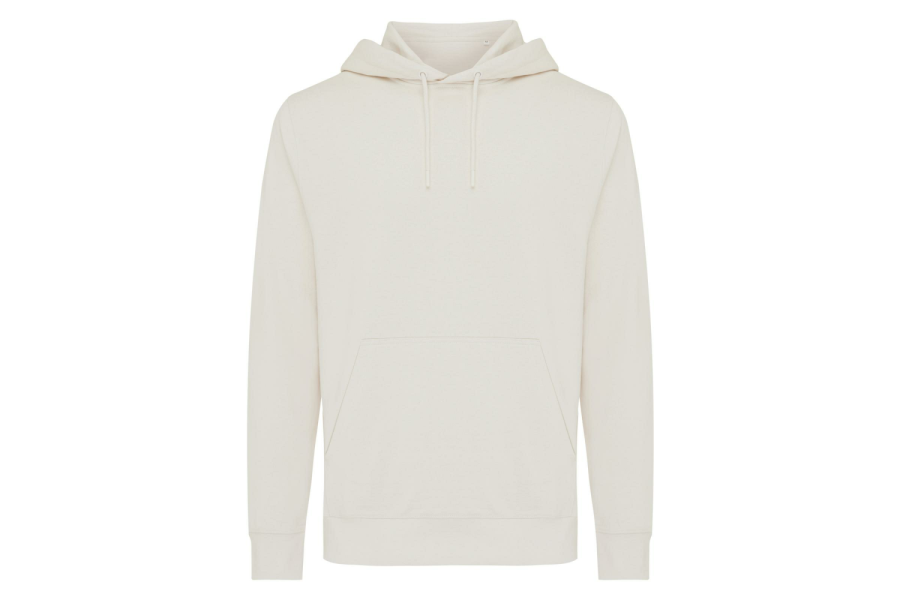 Sweat à capuche léger Iqoniq Rila en coton recyclé: Poitrine gauche
