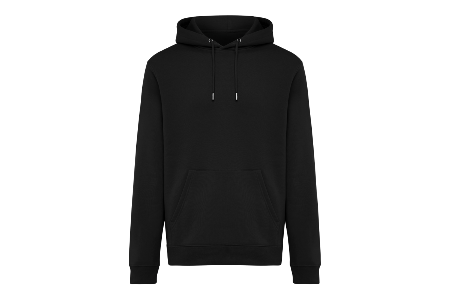 Sweat à capuche IQONIQ Joshua en coton recyclé: Poitrine gauche