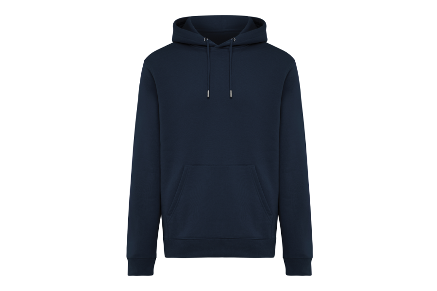 Sweat à capuche IQONIQ Joshua en coton recyclé: Poitrine gauche
