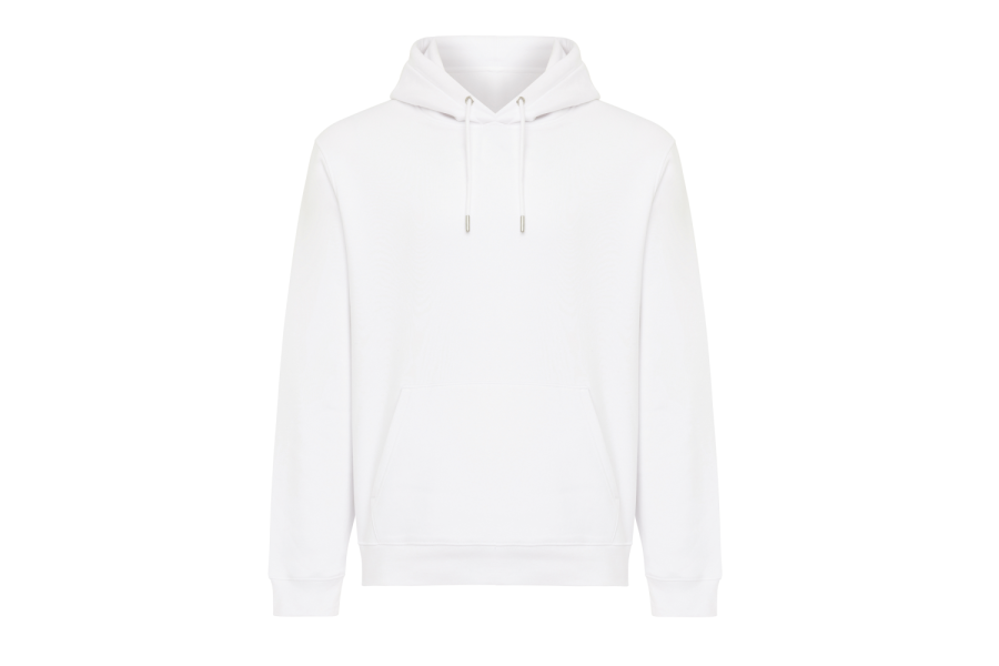 Sweat à capuche IQONIQ Joshua en coton recyclé: Poitrine gauche