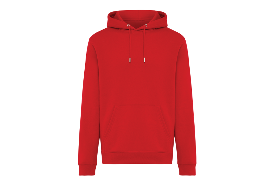 Sweat à capuche IQONIQ Joshua en coton recyclé: Manche gauche