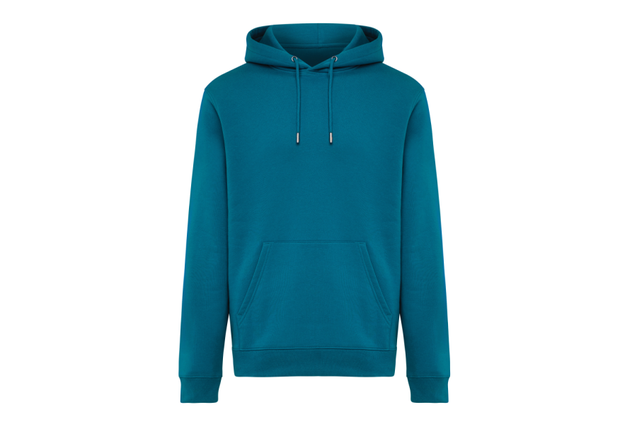 Sweat à capuche IQONIQ Joshua en coton recyclé: Poitrine droite