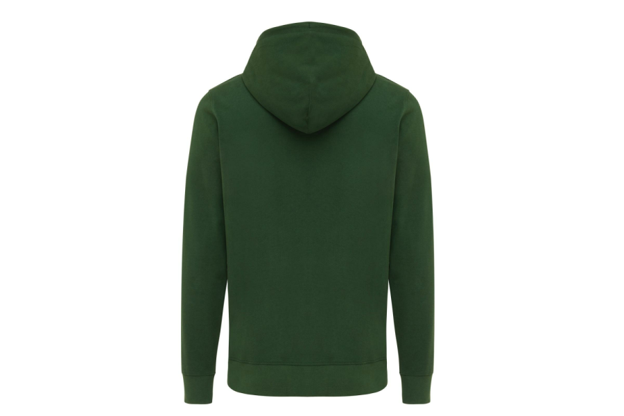 Sweat à capuche entièrement zippé Iqoniq Abisko en coton recyclé: Arrière du produit