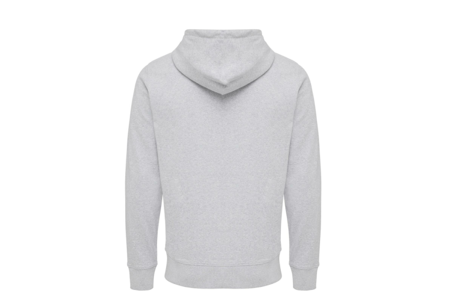 Sweat à capuche entièrement zippé Iqoniq Abisko en coton recyclé: Arrière du produit