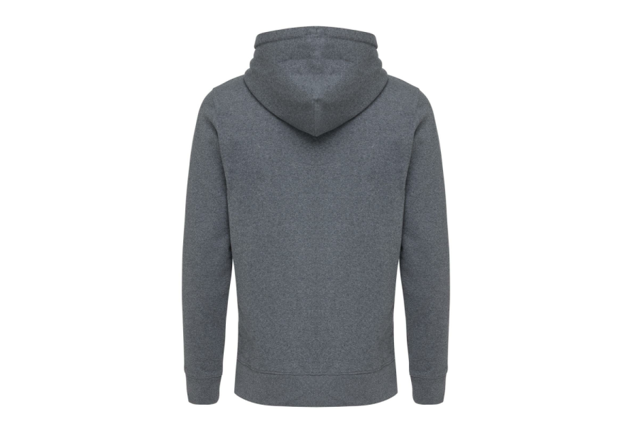 Sweat à capuche entièrement zippé Iqoniq Abisko en coton recyclé: Arrière du produit