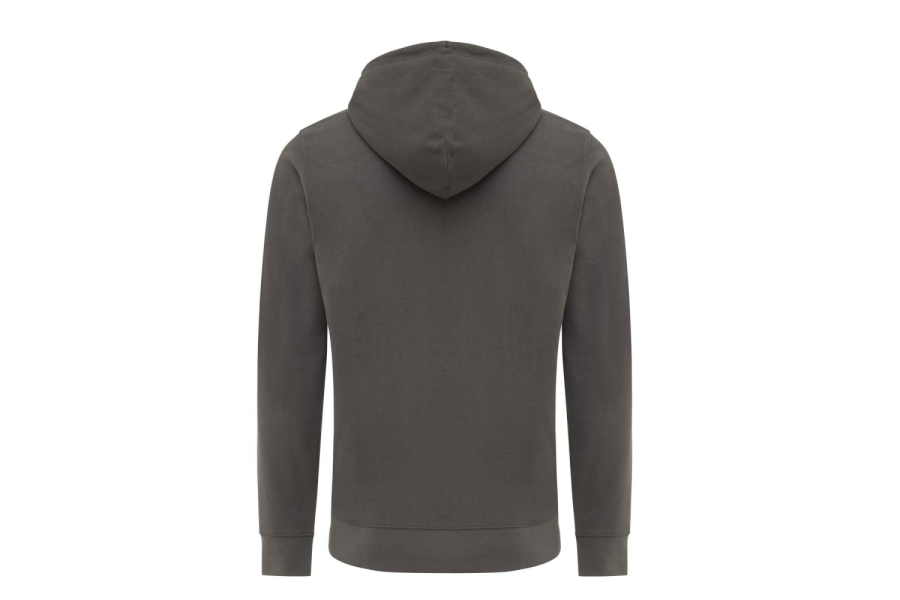Sweat à capuche entièrement zippé Iqoniq Abisko en coton recyclé: Arrière du produit