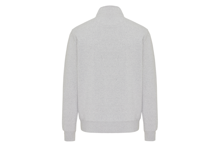 IQONIQ Elgon Quarter-Zip-Sweater aus rec. Baumwolle: Artikel zurück