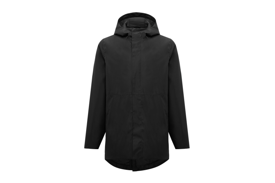 Parka Thelon IQONIQ en polyester recyclé: Poitrine gauche
