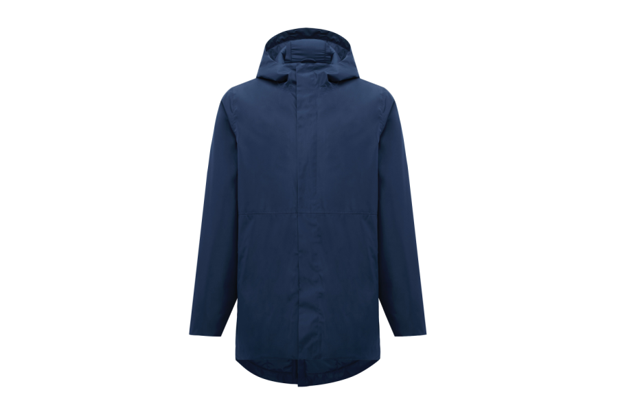 Parka Thelon IQONIQ en polyester recyclé: Poitrine gauche
