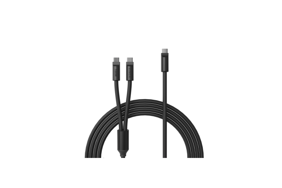 VINGA Baltimore Silikon-Multiladekabel, Type-C to 2x Type-C: Artikel