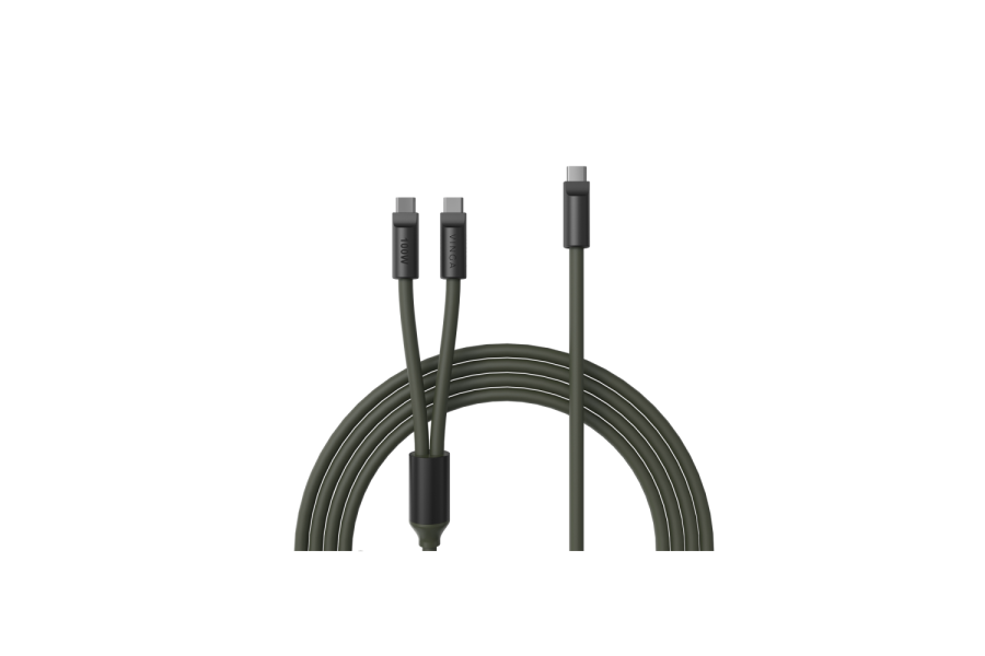 VINGA Baltimore Silikon-Multiladekabel, Type-C to 2x Type-C: Artikel