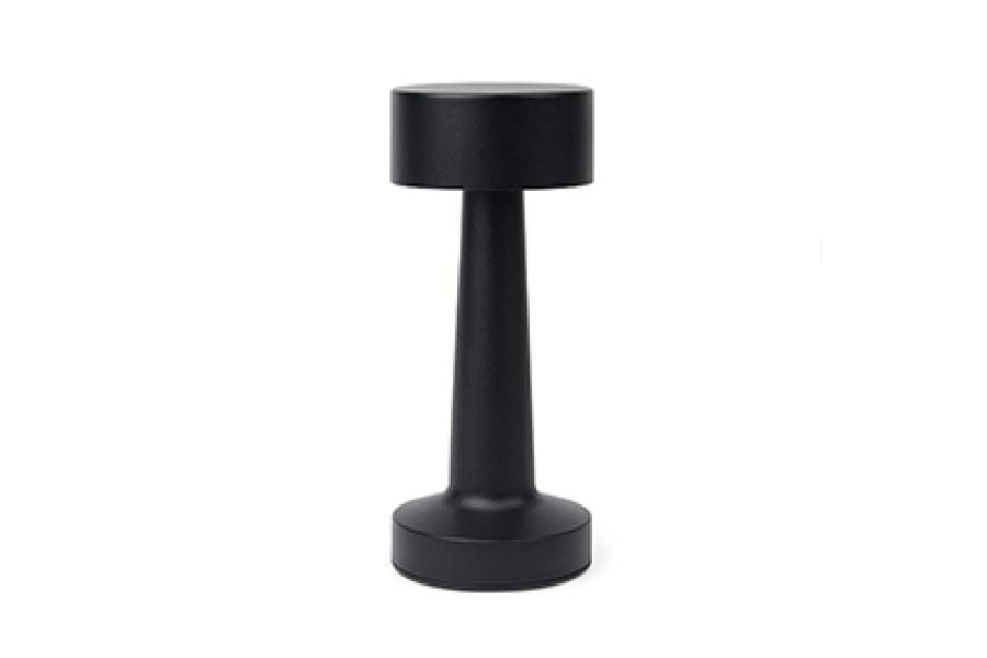 Lampe de table VINGA Maris en ABS recyclé RCS: Avant du produit, au centre