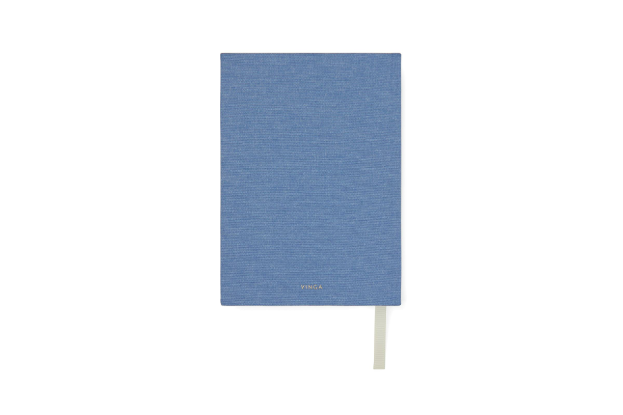 Journal VINGA One memory a day en papier recyclé GRS: Arrière du produit