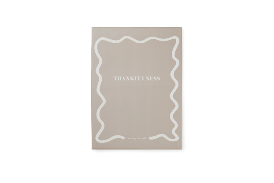 VINGA Thankfulness GRS recycled paper journal: box