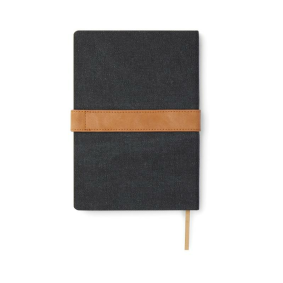 VINGA Bosler RCS recycled paper notebook: item back middle