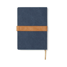 VINGA Bosler RCS recycled paper notebook: item back down