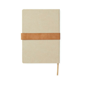 VINGA Bosler RCS recycled paper notebook: item back middle