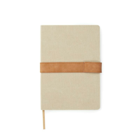VINGA Bosler RCS recycled paper notebook: item front down