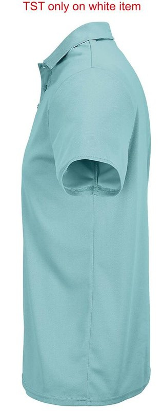 Polo unisexe PITCHER: Bras gauche