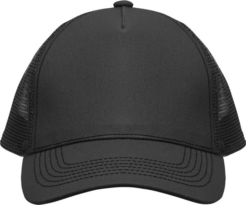 Casquette trucker à 5 panneaux: Emplacement du logo — face avant — sérigraphie