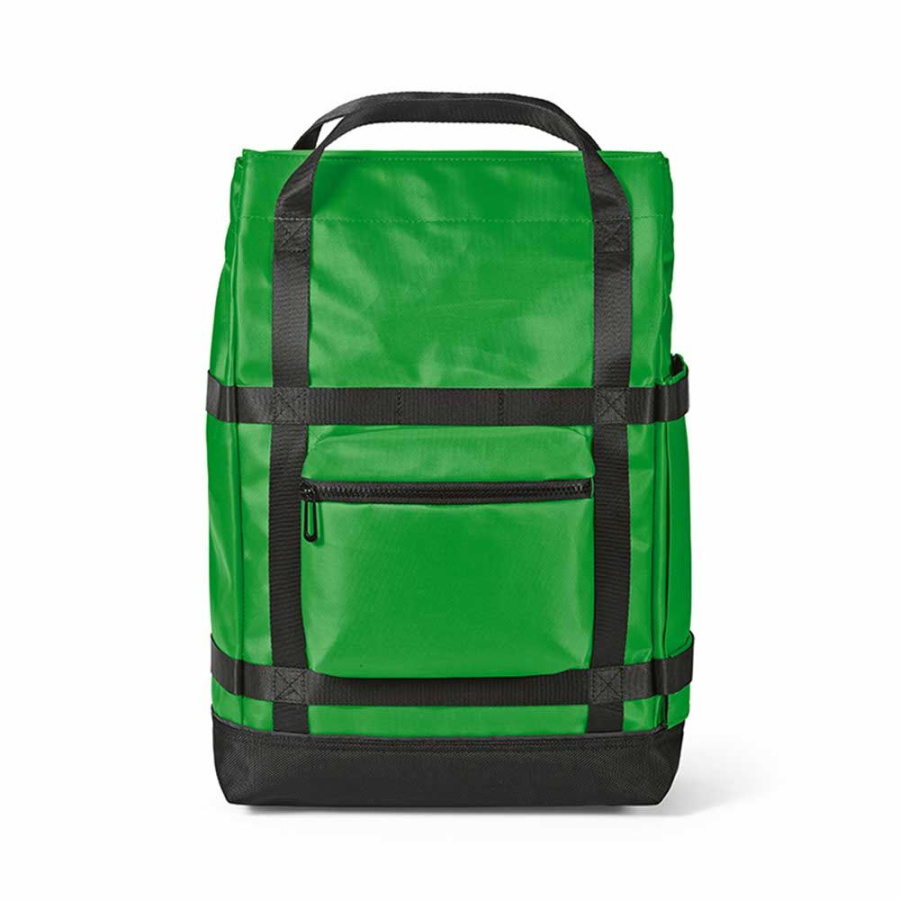 Wellington 21L Rucksack rPET. Magnetverschluss. Laptops bis 17": Front