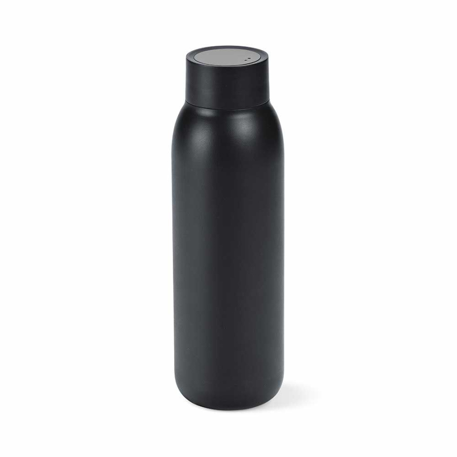 La Plata pudele pārstrādāts nerūsējošais tērauds 650ml. Dubultsienu un hermētiska. LED displejs.: Pudele