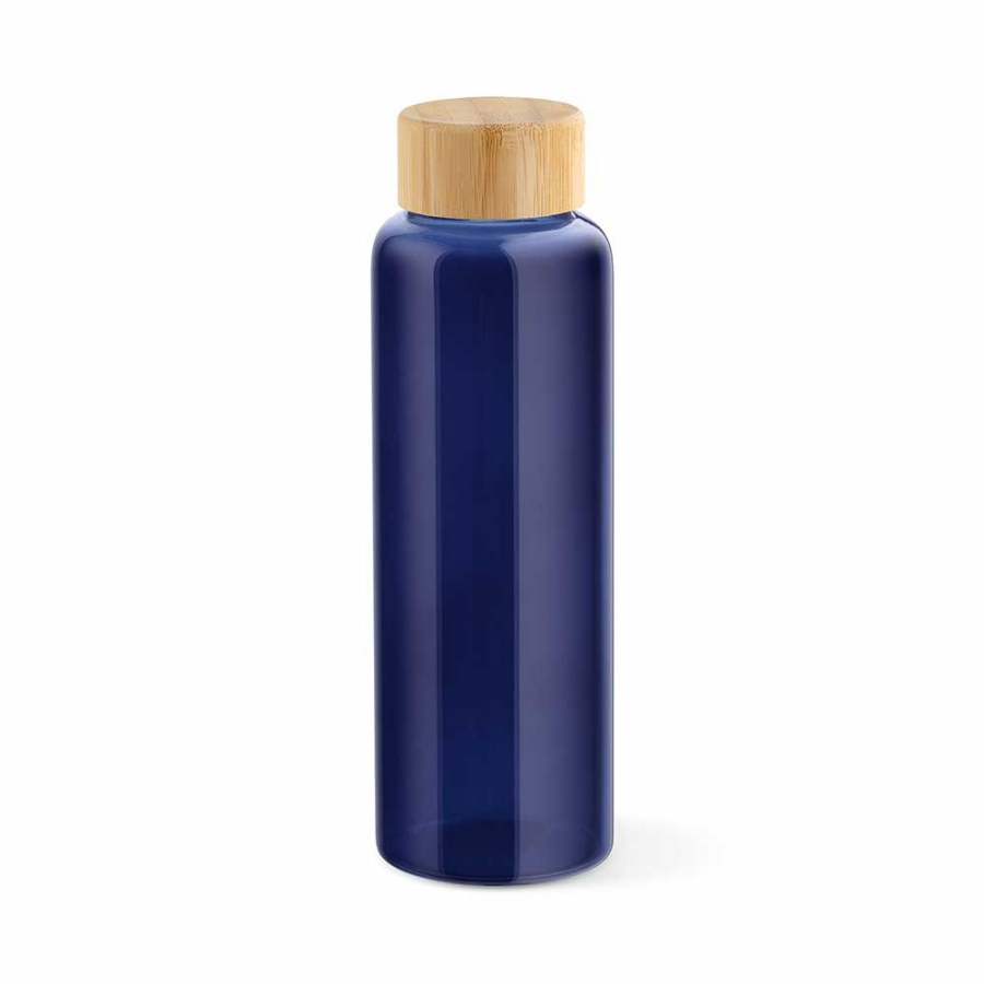 „Indus“ butelis iš borosilikatinio stiklo ir bambuko dangtelio, 510 ml. Nepralaidus.: Butelis
