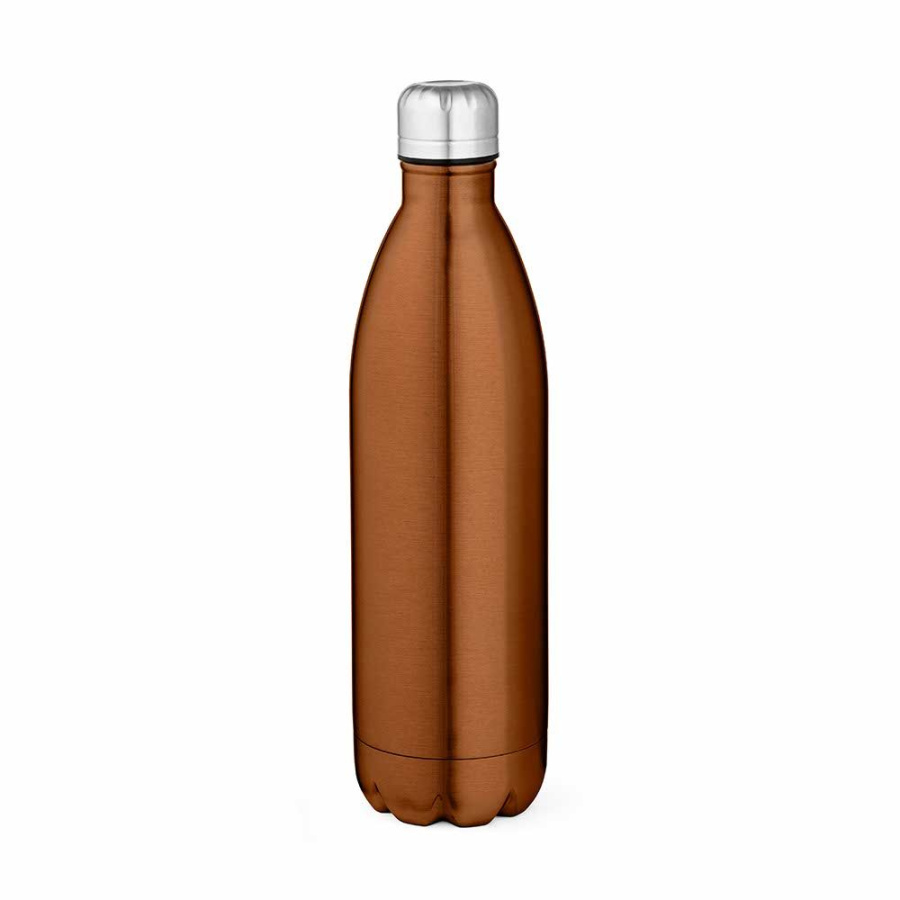 Бутылка Mississippi 1100P переработанная нержавеющая сталь 1100 мл. Двойные стенки и блестящая поверхность.: Бутылка