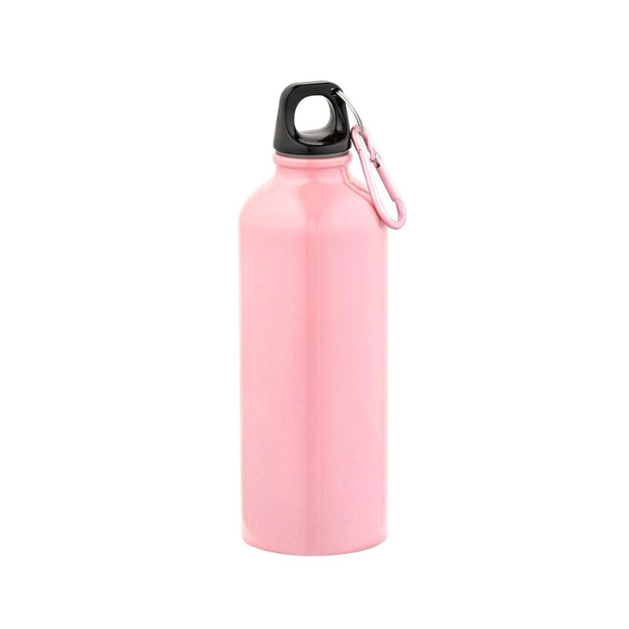 Drava pudele pārstrādāts nerūsējošais tērauds 530 ml. Viensiena un hermētiska. Karabīne uz vāka.: Pudele