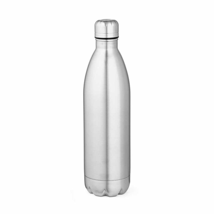 Бутылка Mississippi 1100P переработанная нержавеющая сталь 1100 мл. Двойные стенки и блестящая поверхность.: Бутылка