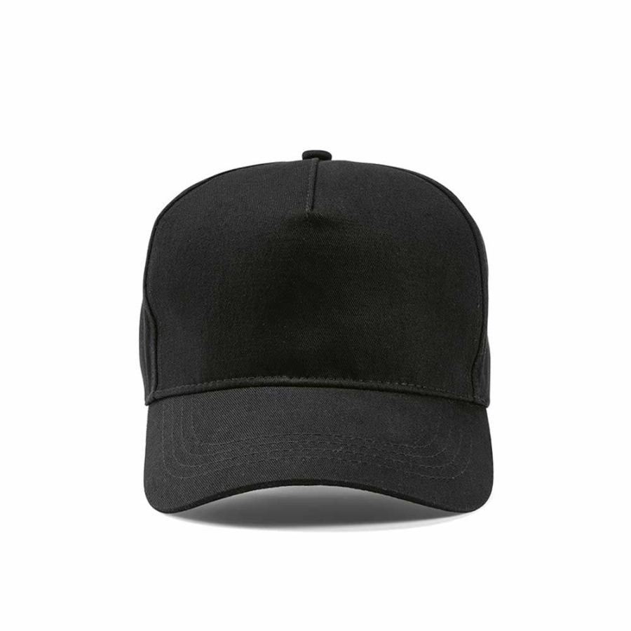 Hendrix Cap rCotton 280gsm. 5 panels and Metal Buckle Closure: Front