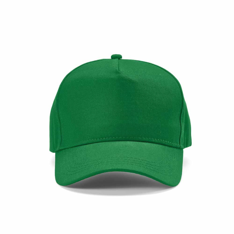 Hendrix Cap rCotton 280gsm. 5 panels and Metal Buckle Closure: Front