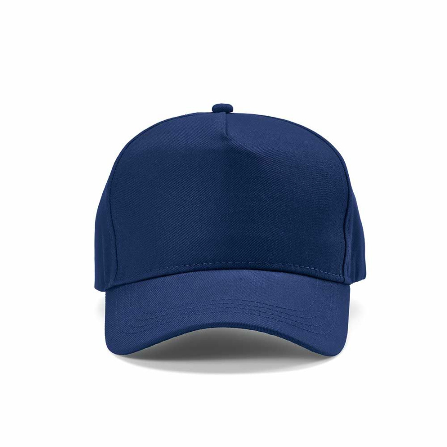 Hendrix Cap rCotton 280gsm. 5 panels and Metal Buckle Closure: Front