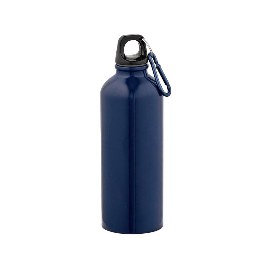 Drava pudele pārstrādāts nerūsējošais tērauds 530 ml. Viensiena un hermētiska. Karabīne uz vāka.: Pudele