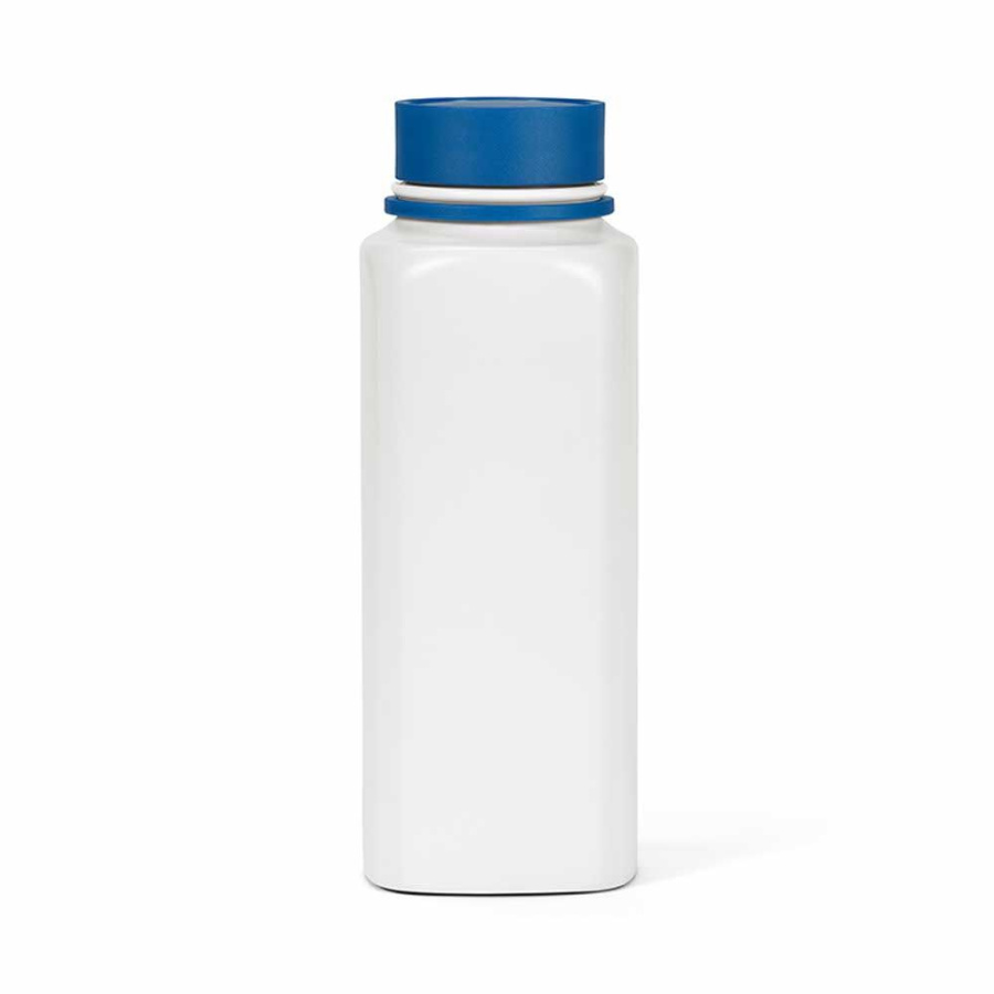 Ural Trinkflasche recy.Edelstahl, 820 ml. 360° Push-Verschluss: Front