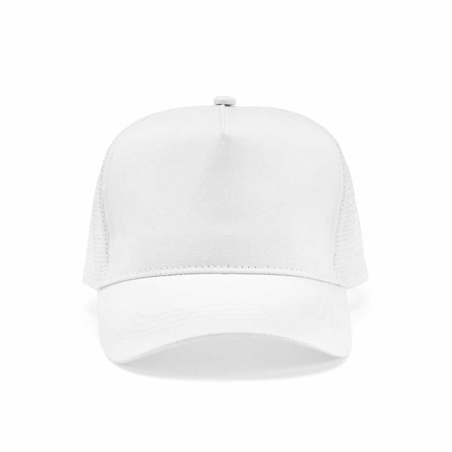 Zappa Cap rPET and rCotton. 5 panels and Snap Closure: Front
