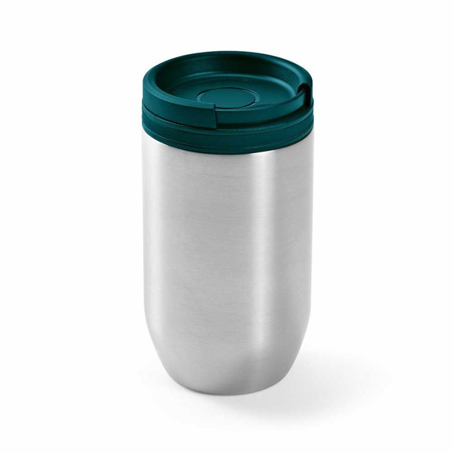 „Okavango“ kelioninis puodelis perdirbtas nerūdijantysis plienas, 430 ml. Dvigubos sienelės ir nepralaidus.: Taurė