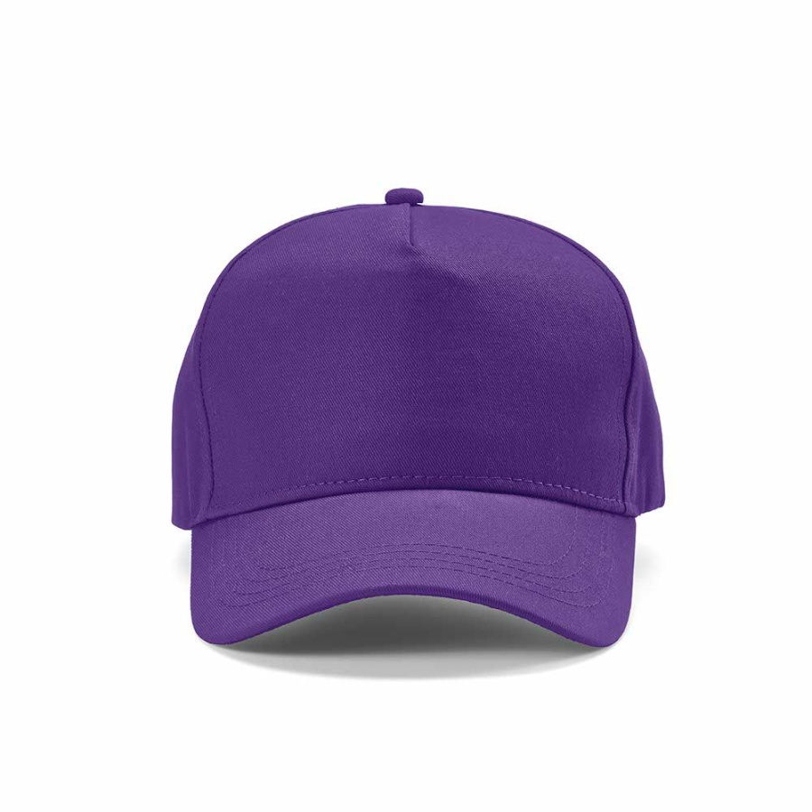 Hendrix Cap rCotton 280gsm. 5 panels and Metal Buckle Closure: Front