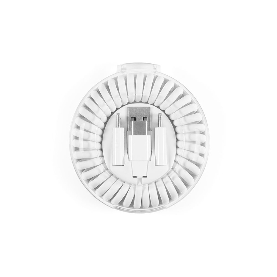 allroundo® eco 6-in-1 fast charging cable. rABS. Supplied inside organizer.: Front
