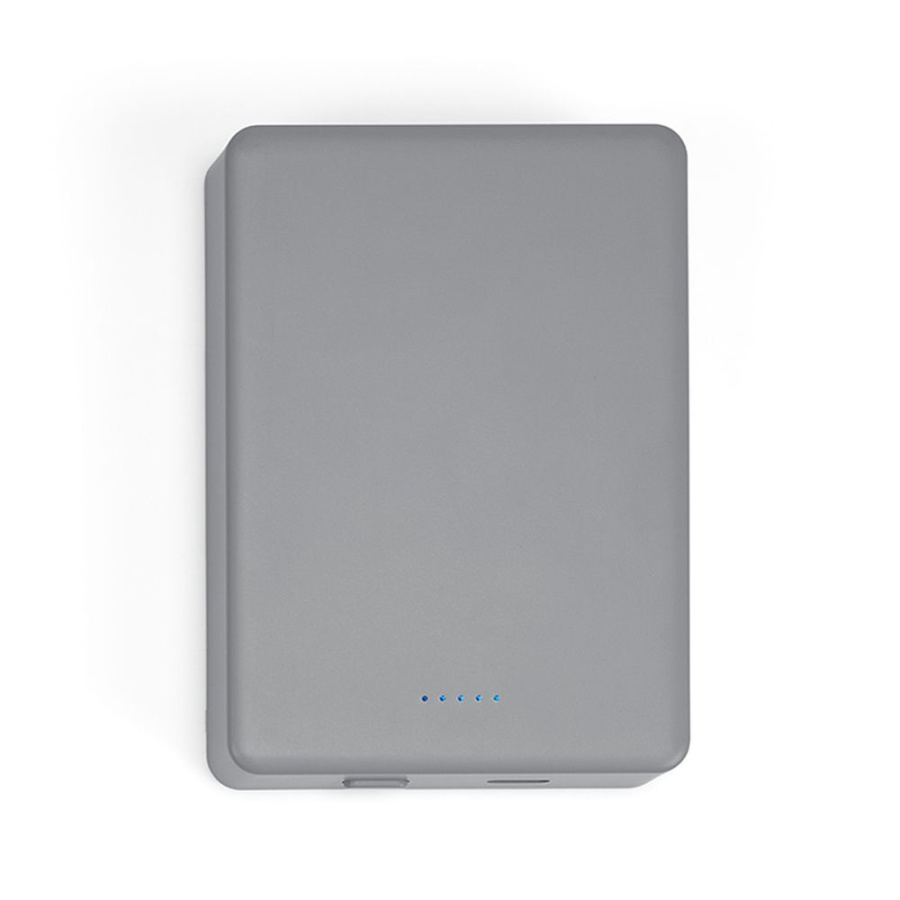 Powerbank Hooke rABS 10000 mAh. Магнитная зарядка.: Передний