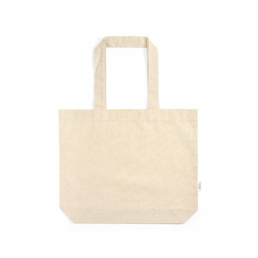 Kilimandžaro iepirkumu soma no 180 g/m² kokvilnas. 65 cm gari rokturi un ieliktnis.: Priekšpuse