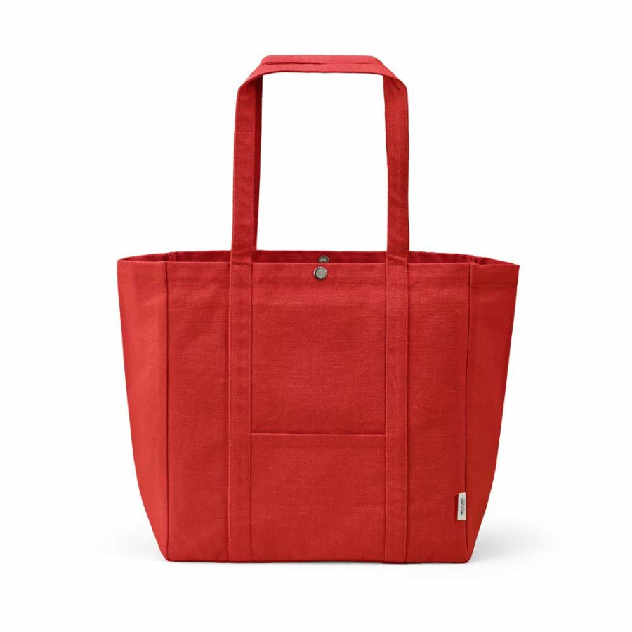 Damavand Shoppingväska rCotton 360gsm. Tryckknappsstängning: Ficka