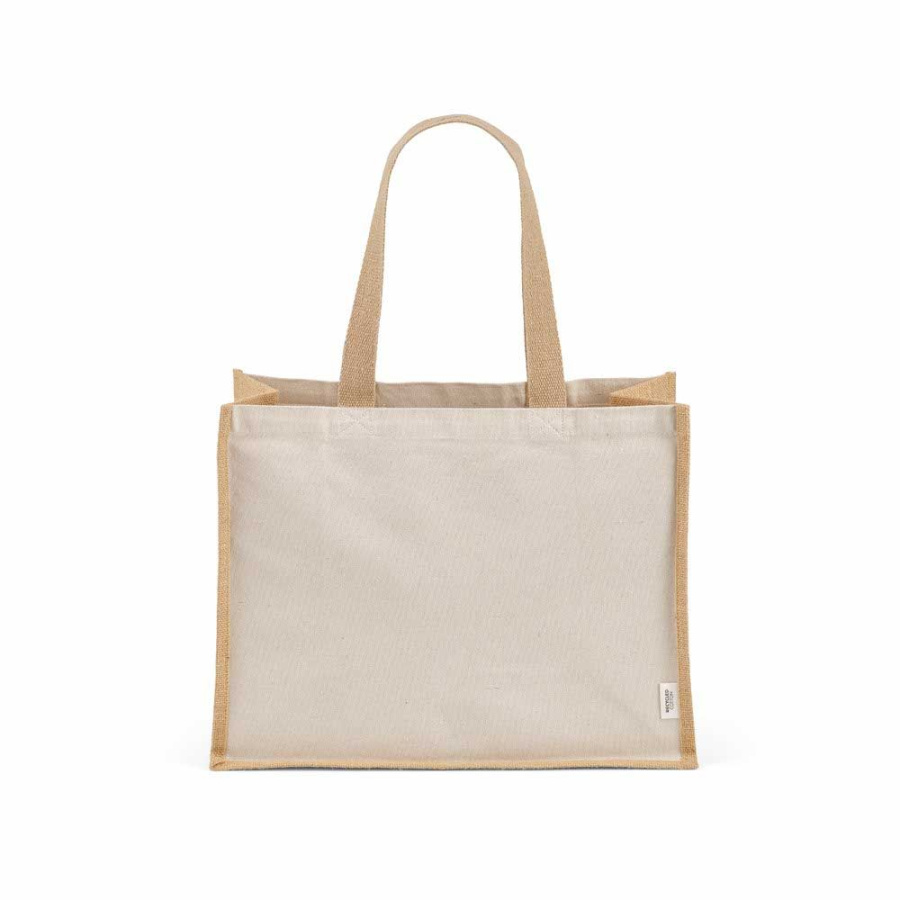 Maglic Shopping Bag. rCotton 300gsm and Jute: Front